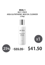 [AIDA] Glutathione Milk Oil Cleanser 150g