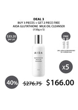 [AIDA] Glutathione Milk Oil Cleanser 150g