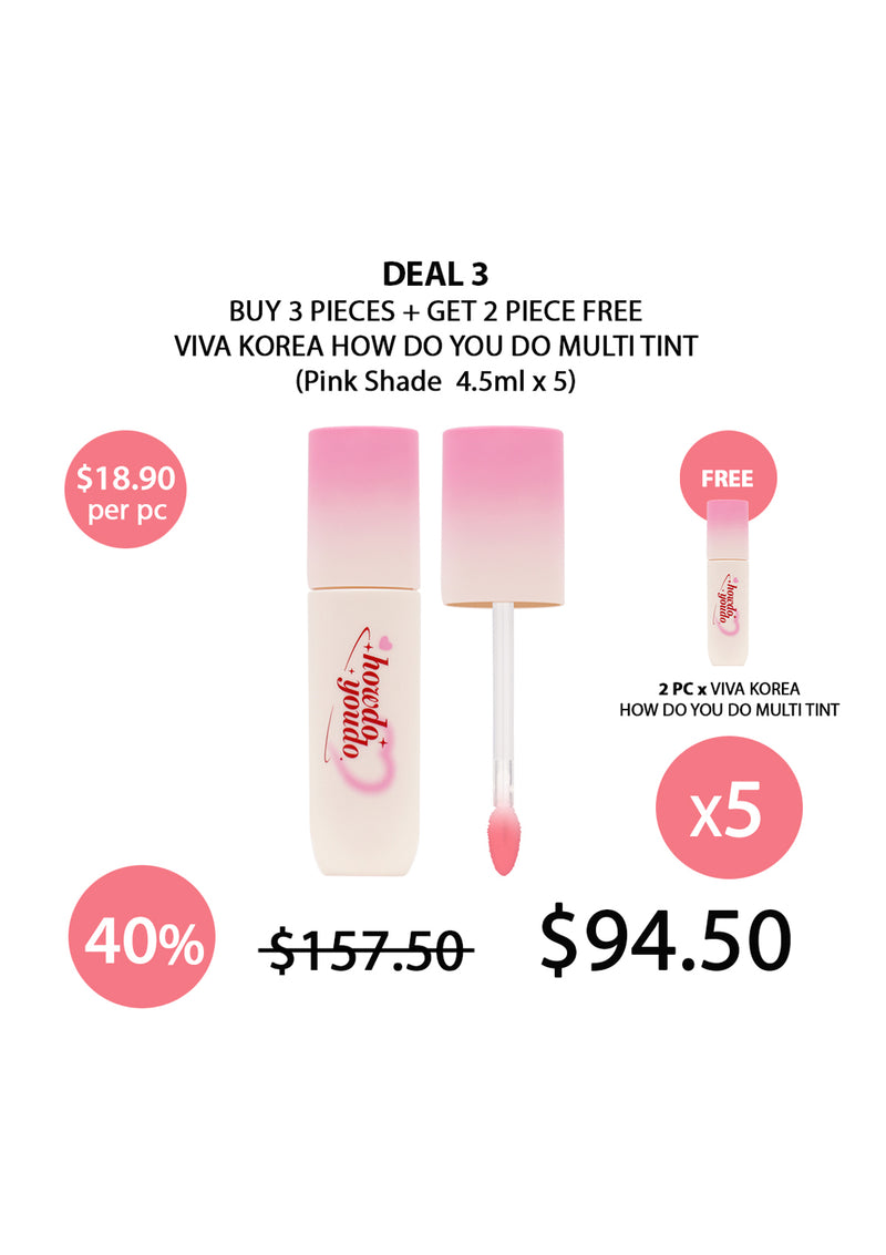 [VIVA KOREA] How Do You Do Multi Tint (Pink) 4.5ml