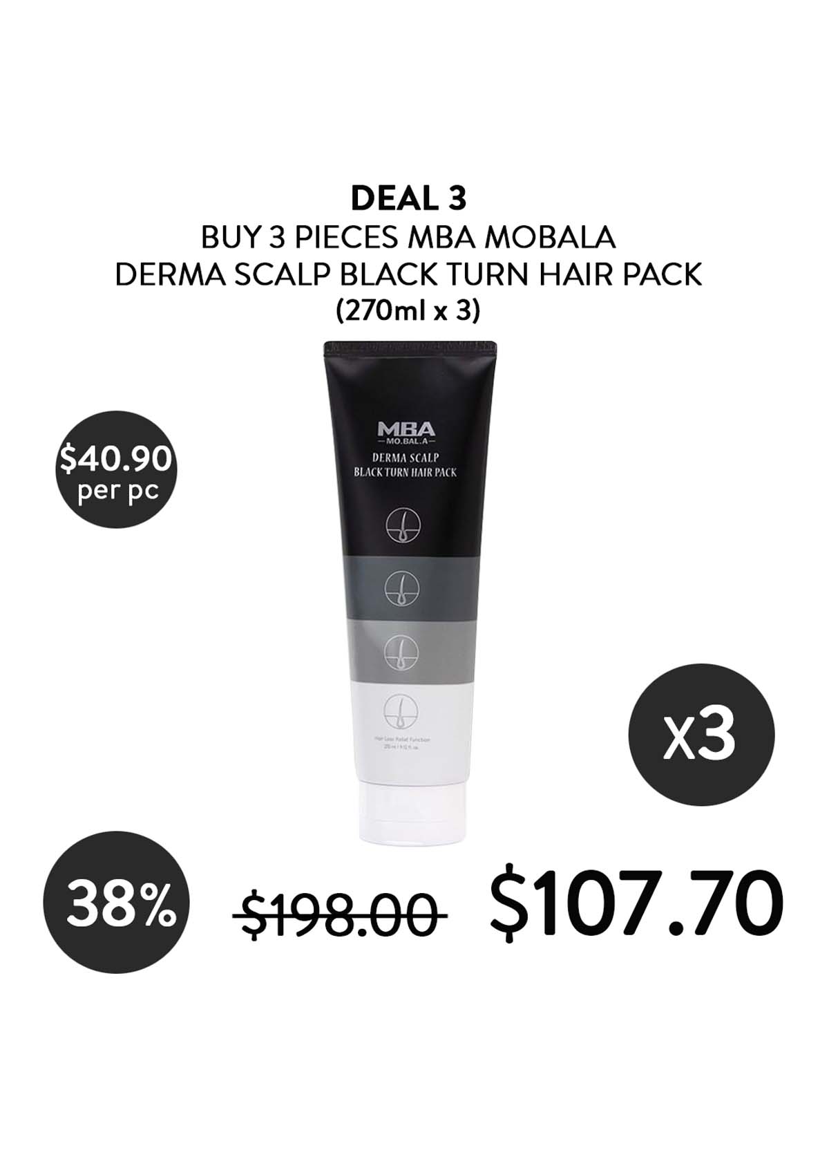 MBA Derma Scalp Hair Pack – Korean Nourishing Scalp & Hair Treatment –  COCOMO