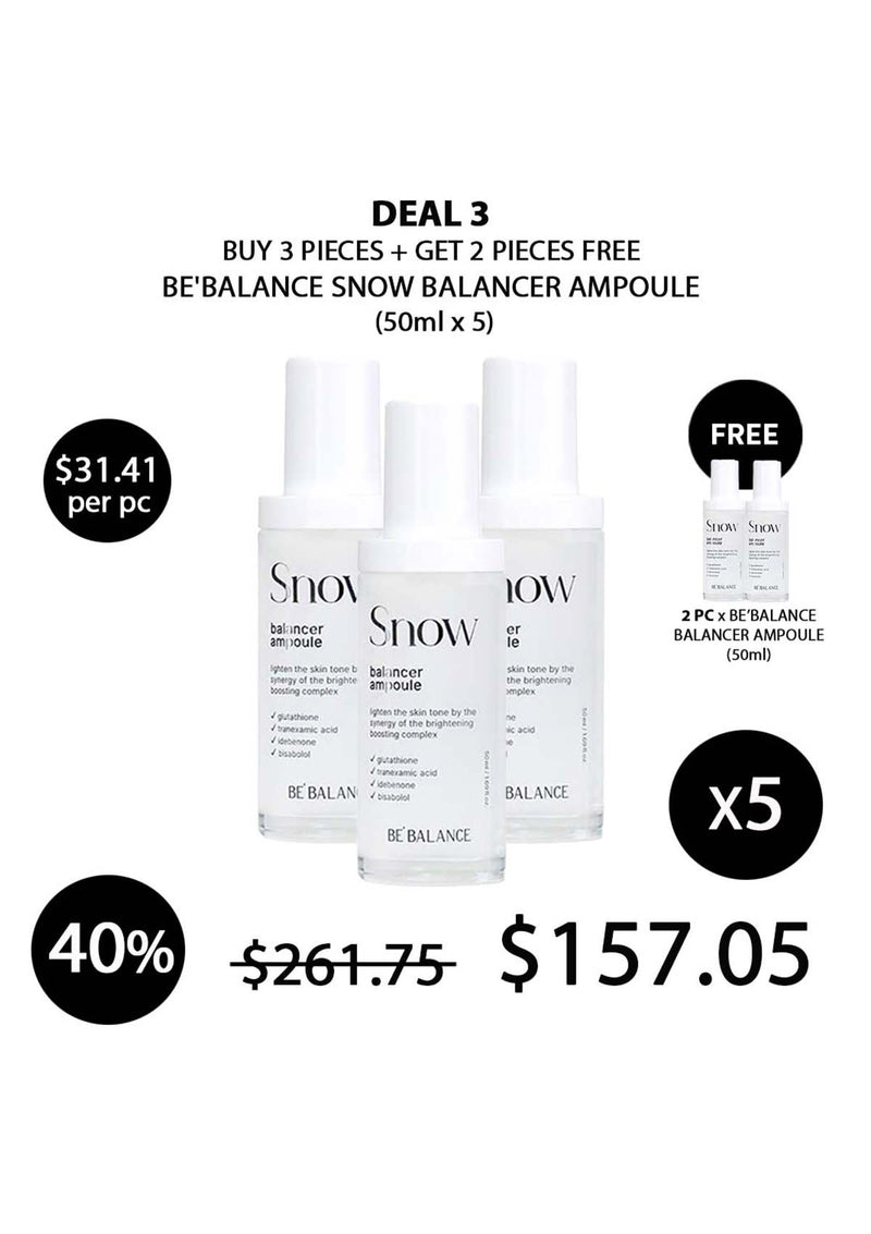 [BE'BALANCE] Snow Balancer Ampoule 50ml