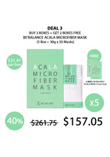 [BE'BALANCE] Acala Microfiber Mask (1 Box = 30g x 10 Masks)