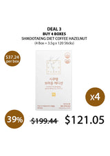 shikootaeng diet hazelnut coffee