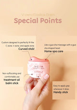 V-Cera Elastick Balm packaging with text on a beige background