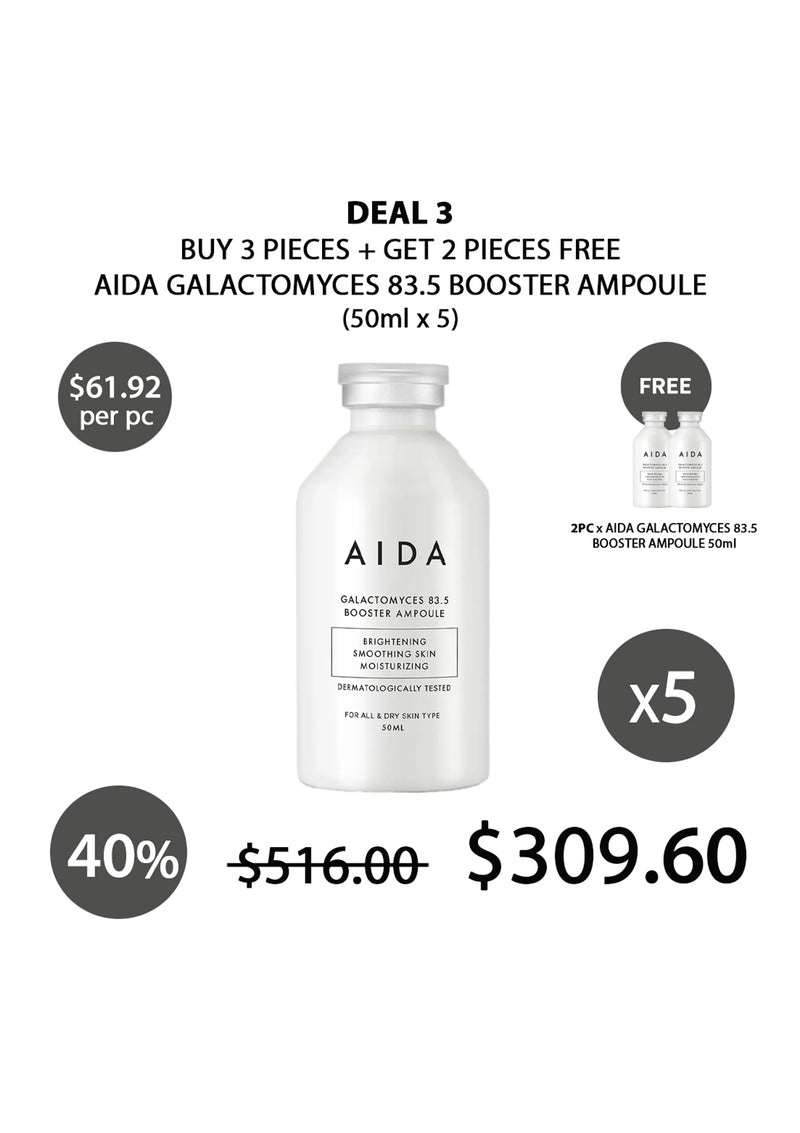 [AIDA] Galactomyces 83.5 Booster Ampoule 50ml