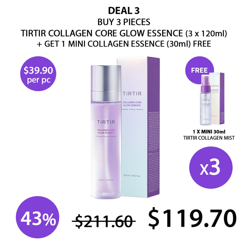 [TIRTIR] Collagen Core Glow Essence 120ml