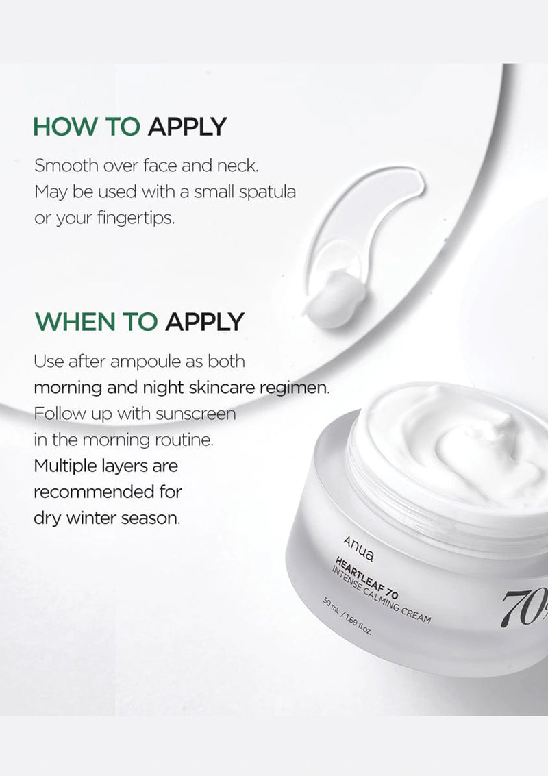 Amпул with application instructions on a white background