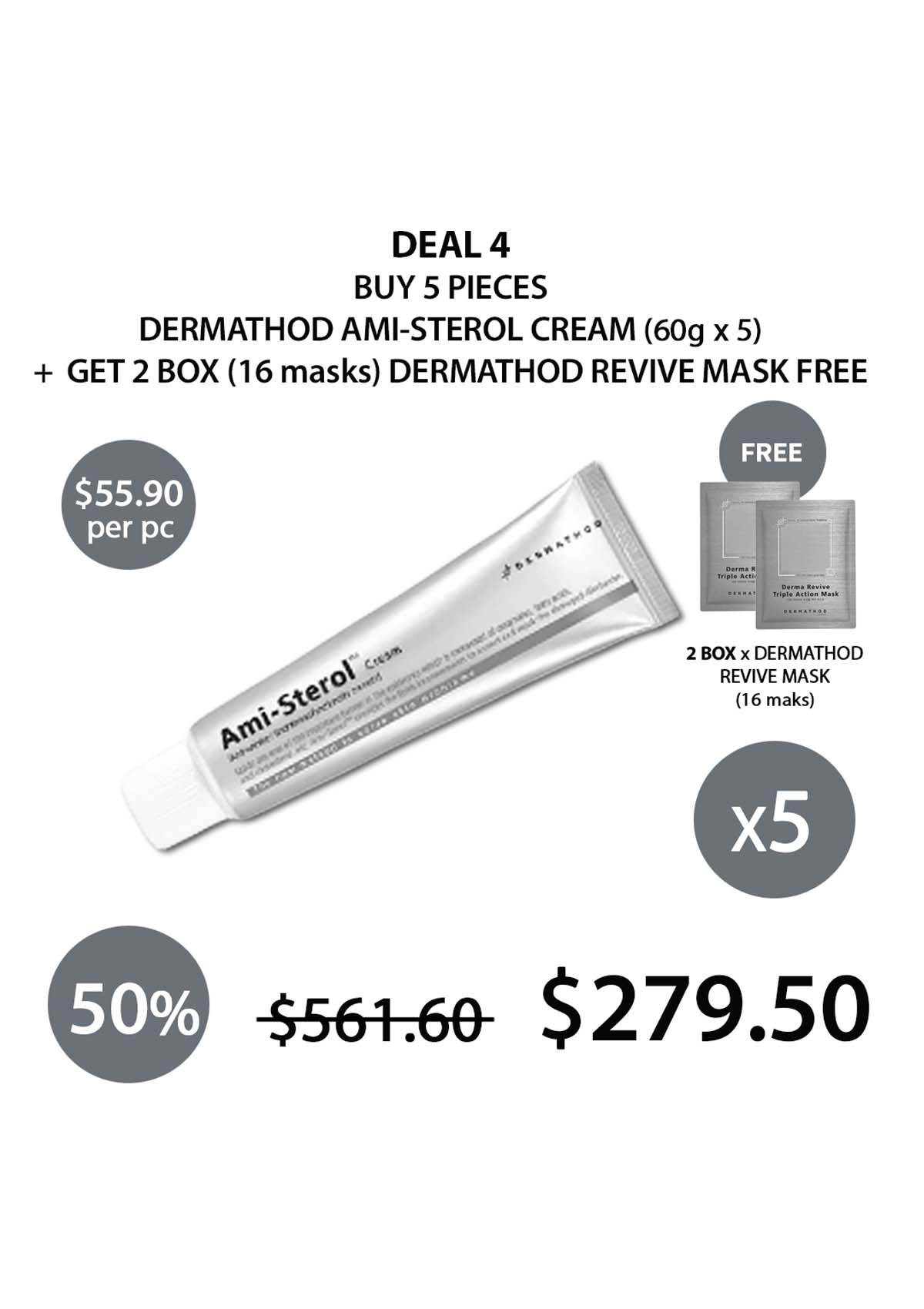 Dermathod Ami-Sterol Cream – Barrier Strengthening Moisturiser – COCOMO