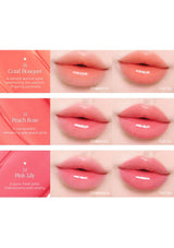 Lipstick shades displayed on a white background