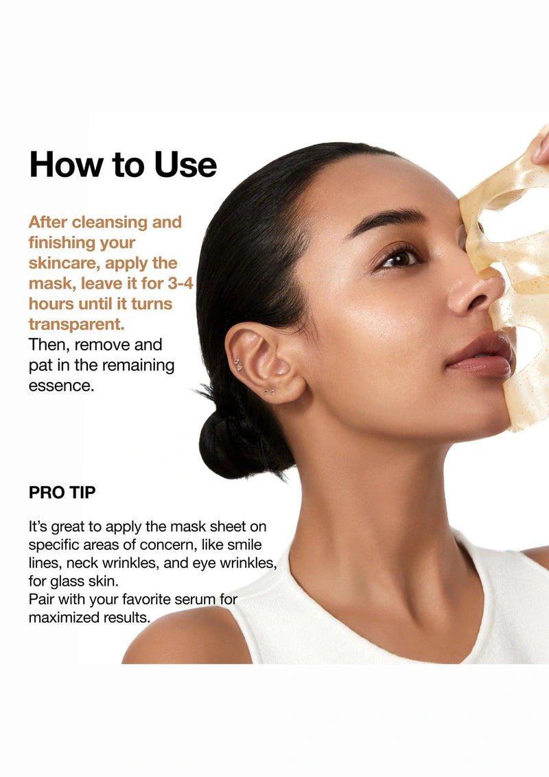 Anua GLow Collagen Mask Usage