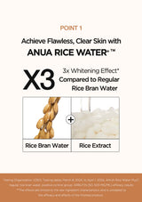 ANUA Rice 70 Glow Milky Toner for Bright, Hydrated Skin clear complexion and gloss solution