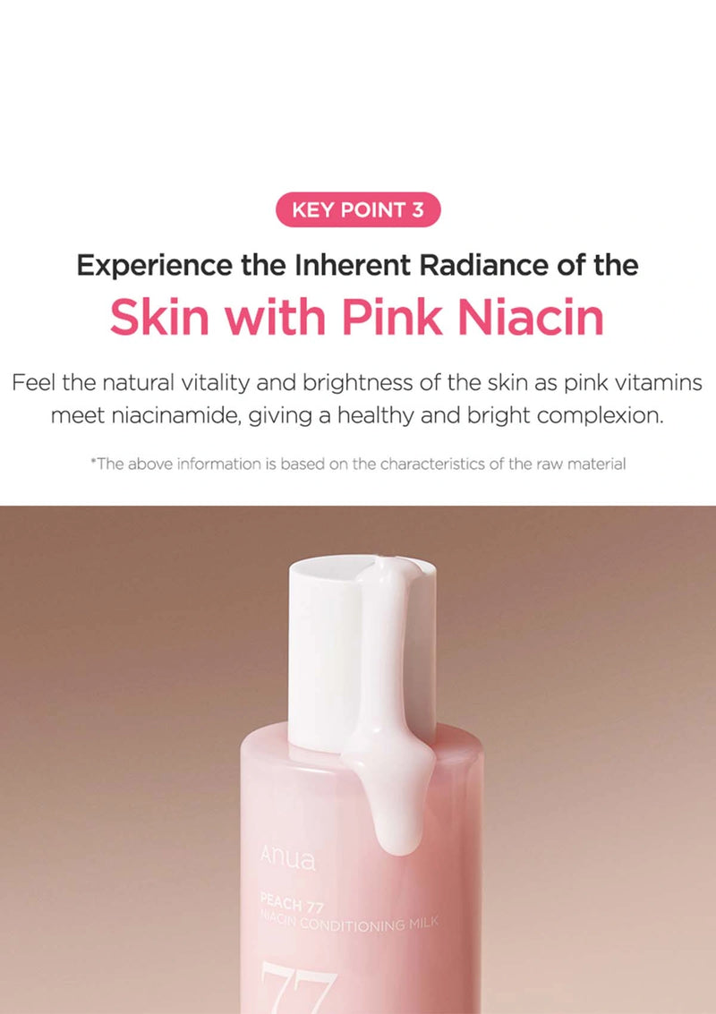 ANUA PEACH NIACIN CONDITIONING MILK 