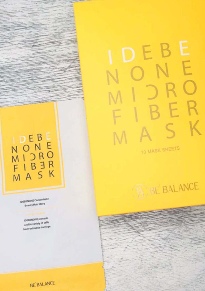 [BE'BALANCE] Microfiber Masks (1 Box = 30g x 10 Masks)