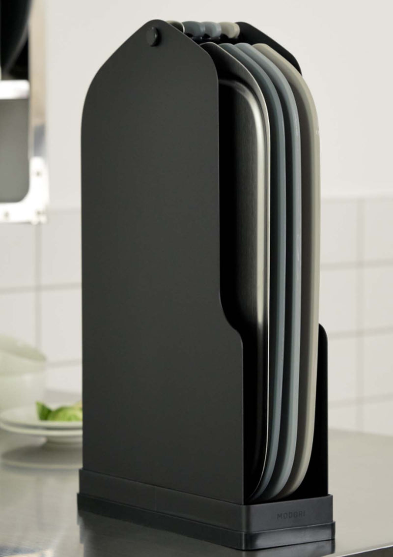 [MODORI] Cutting Board Set Ivory | Black Edition (1 Set = 4 Boards)