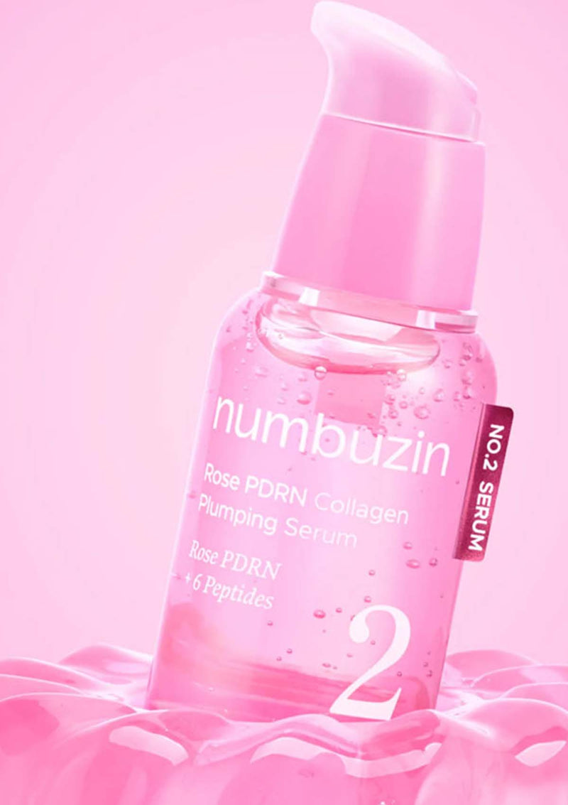 [NUMBUZIN] No.2 Rose PDRN Collagen Plumping Serum 30ml