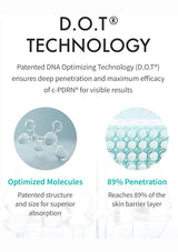 c-PDRN product description with text on a white background