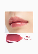 Lipstick swatch labeled '552 Above' on a white background