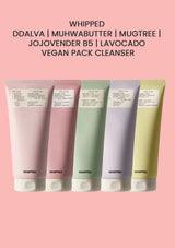 [WHIPPED] Vegan Pack Cleansers 130g