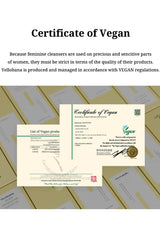 Certificate of Vegan with Yellosana branding on a white background