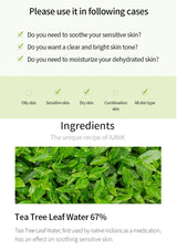 Product description page with skin care benefits and ingredients highlighted.