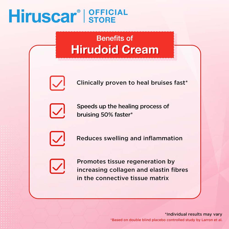 [HIRUSCAR] Hirudoid Forte Cream 40g | Spider Veins Treatment