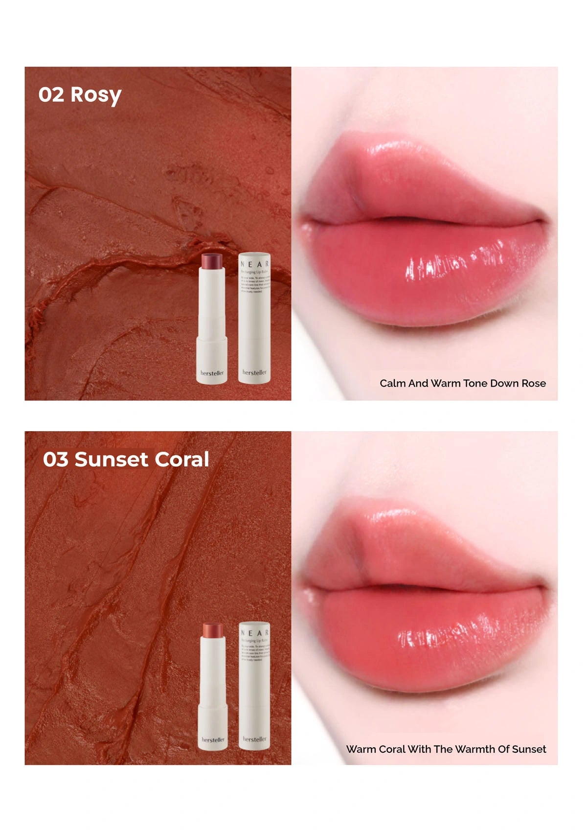 HERSTELLER Nearby Recharging Lip Balm – Korean Moisturising Lip