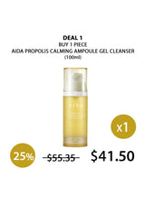 [AIDA]  Propolis Calming Ampoule Gel Cleanser 100ml