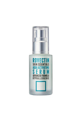 Rovectin skin serum bottle on a white background
