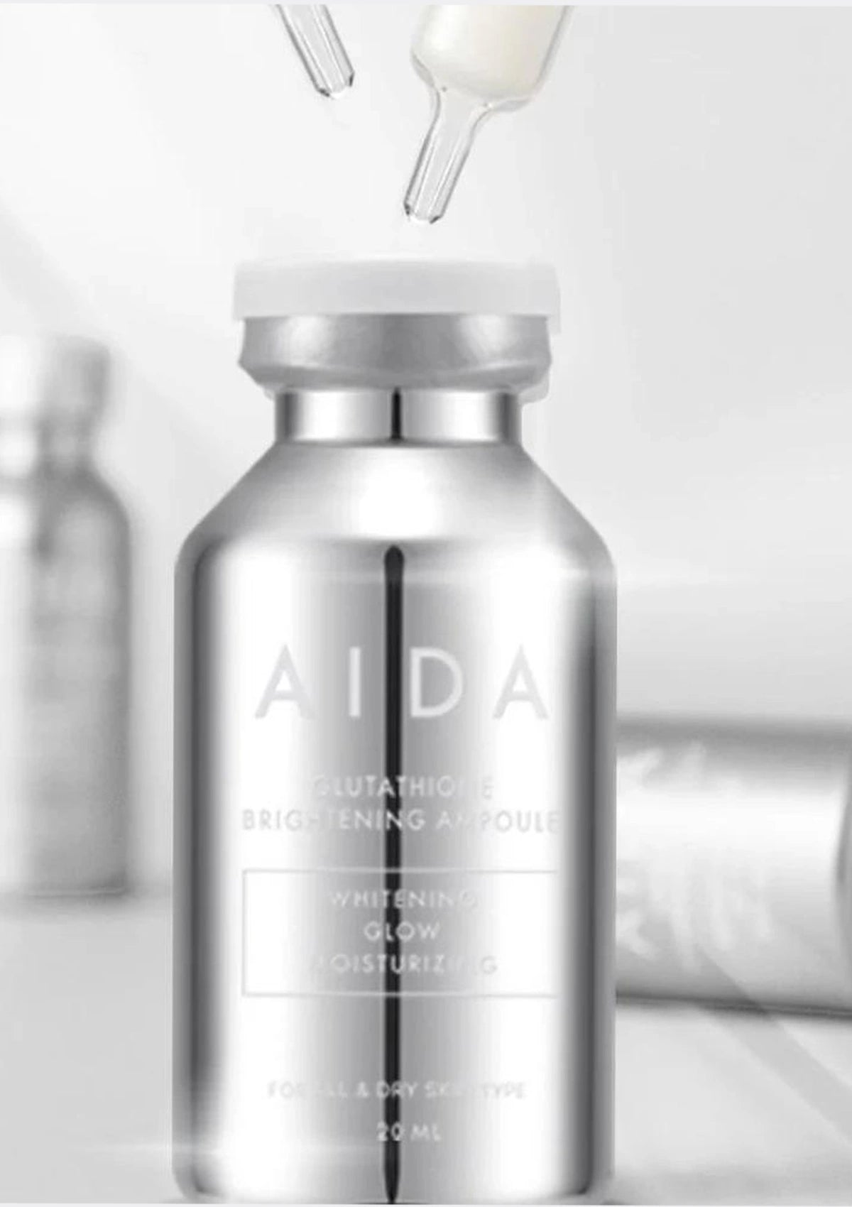 glutathione brightening ampoule AIDA giving your skin a fresh and radiant glow beplain Lemon C Glutathione Brightening