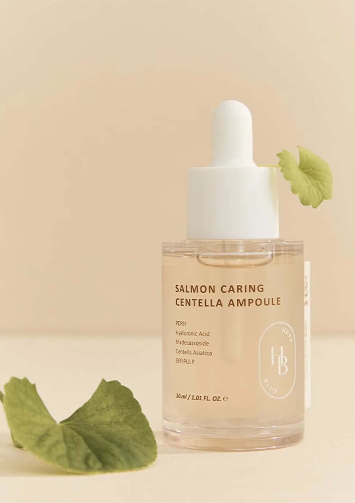 [HEVEBLUE] Salmon Caring Centella Ampoule 30ml