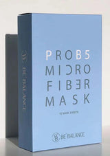 Blue box of BE BALANCE PROB5 MICRO FIBER MASK on a light gray background