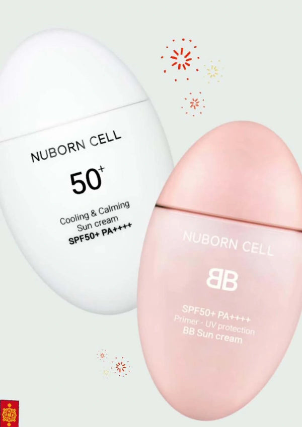BLANC DUBU Korean BB sun cream and calming sun cream duo