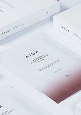 AIDA V-Collagen Power Lifting Mask packaging on a white background