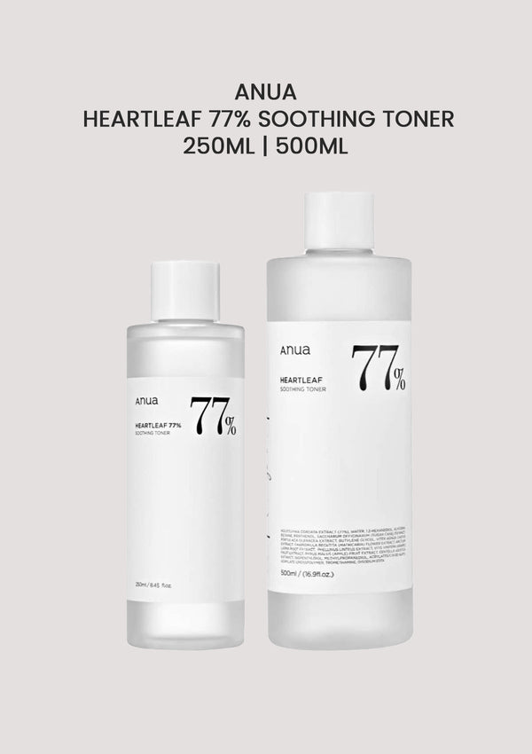 [ANUA] Heartleaf 77% Soothing Toner 250ml | 500ml