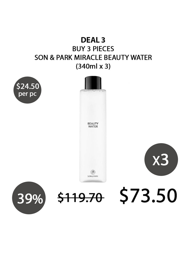 [SON&PARK] Miracle Beauty Water 340ml
