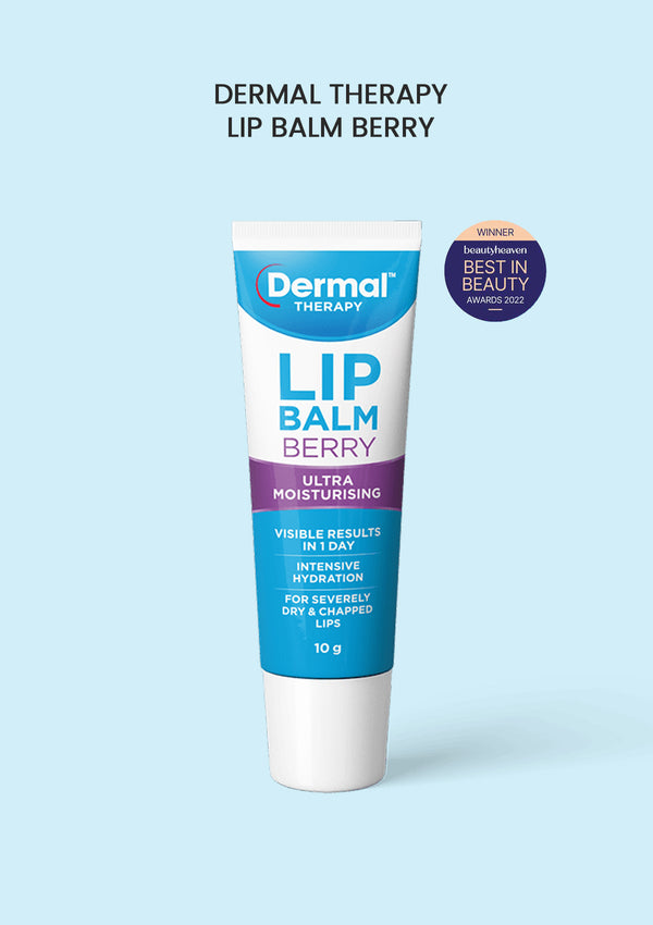 [DERMAL THERAPY] Lip Balm Berry 10g