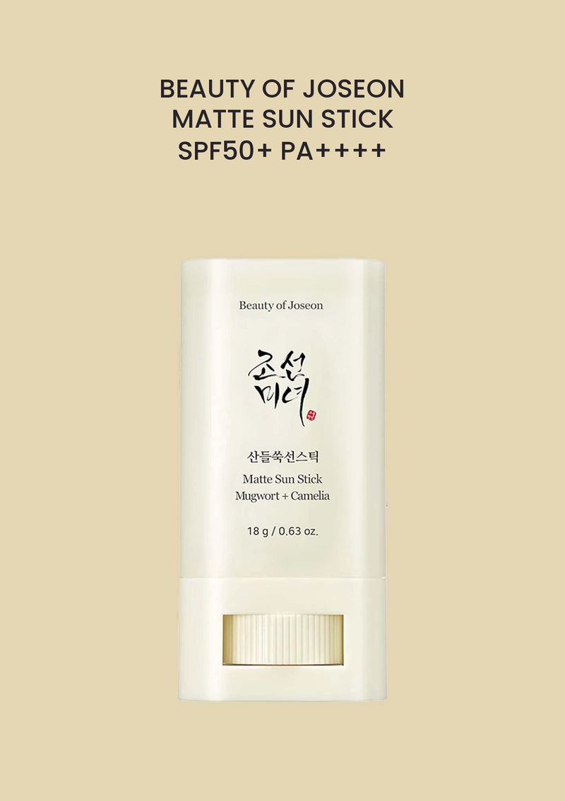 Beauty of Joseon Matte Sun Stick SPF 50+ PA++++ 18g — authentic product packshot