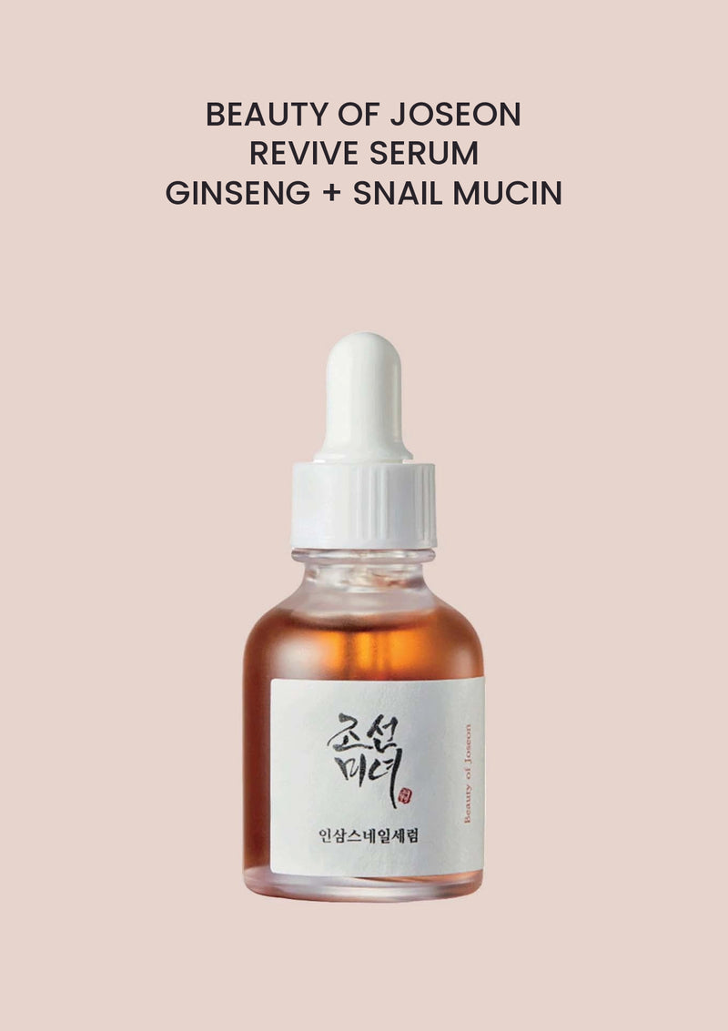 Beauty of Joseon Revive Serum: Ginseng + Snail Mucin 30ml — authentic product packshot