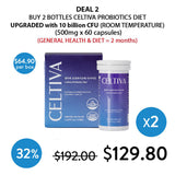 [CELTIVA] UPGRADED VERSION KFDA-certified Probiotics Diet (1 Box = 500mg X 30 Capsules)