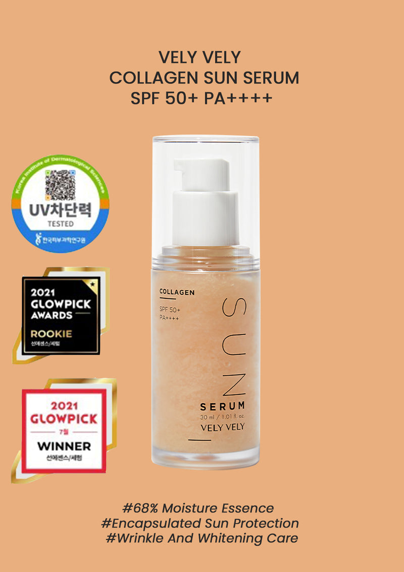 [VELY VELY] Collagen Sun Serum SPF 50+ PA++++  30ml