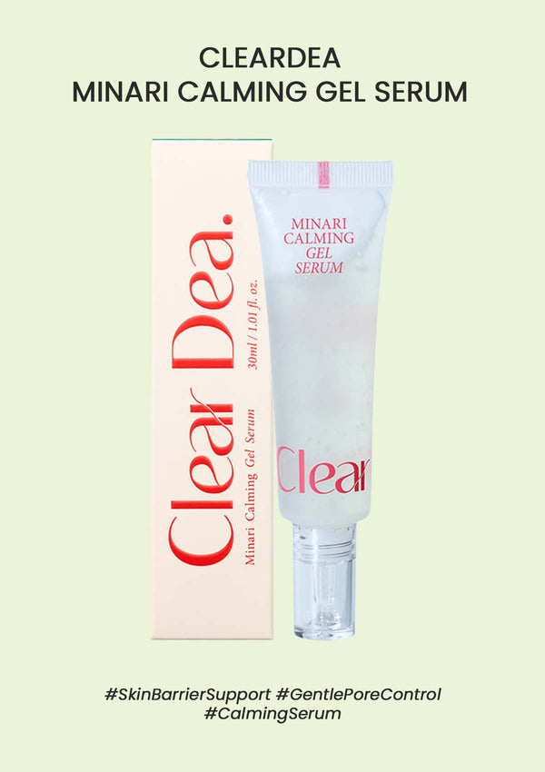 [CLEARDEA] Minari Calming Gel Serum 30ml