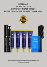 [FORBEAUT] Scalp Tattoo | Dandruff Scalp Brush | Hyper Deep Cleansing Scalp Scaler | Sleek Wax