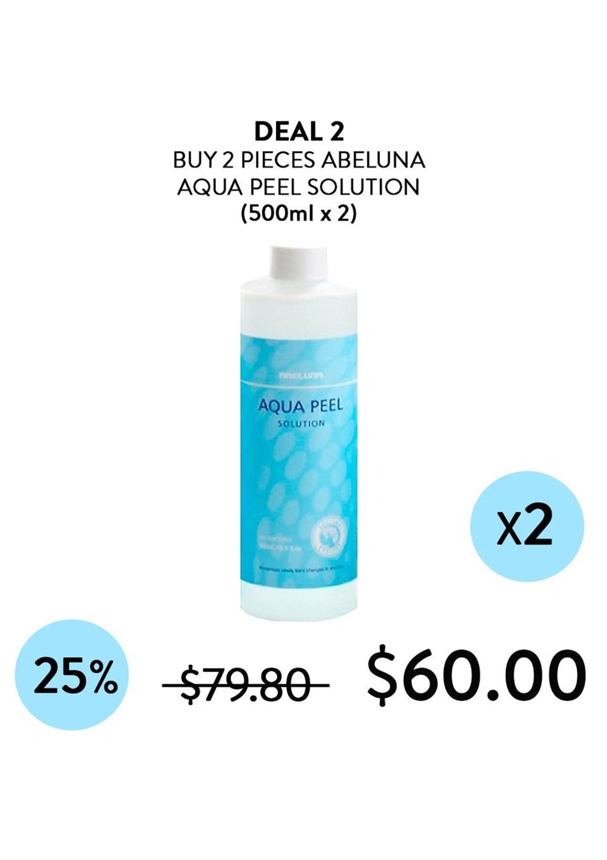 ABELUNA Aqua Peeling Solution – Professional Aqua Peel Formula