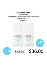 BOGO - [LUVUM] Hyaluronic Moisture Sun Cream SPF 50+ PA++++ 50ml