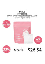 [ERA OF LIVING] Bubble Tok Toilet Cleaner (1 Box = 40g x 4 Packs)