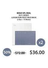 BOGO - [LUVUM] Pore Reset Mud Mask (1 Box = 5 Masks X 16g)