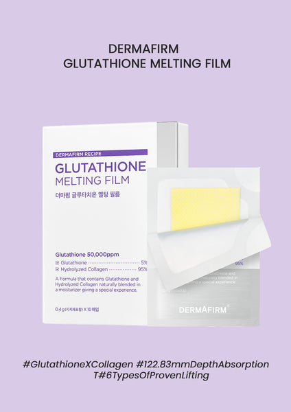 Dermafirm Glutathione Melting Film Instant Brightening & Firming Care COCOMO Dermafirm Glutathione Melting Film Instant Brightening & Firming Care COCOMO