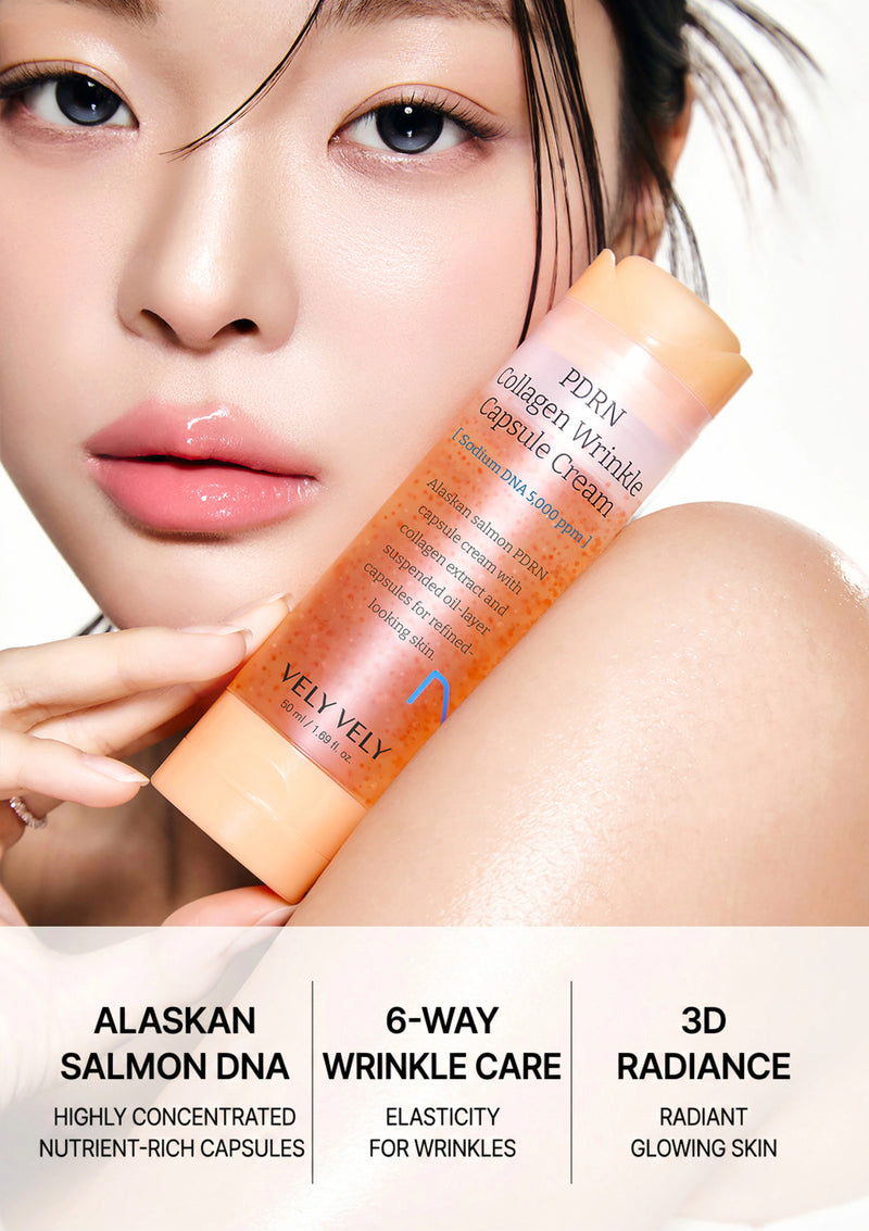 VELY VELY PDRN Collagen Wrinkle Capsule Cream | Anti-Aging