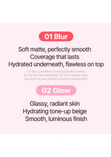 (NUMBUZIN) No.3 No Filter Tone-Up Sun Serum 01 Blur | 02 Glow 50ml