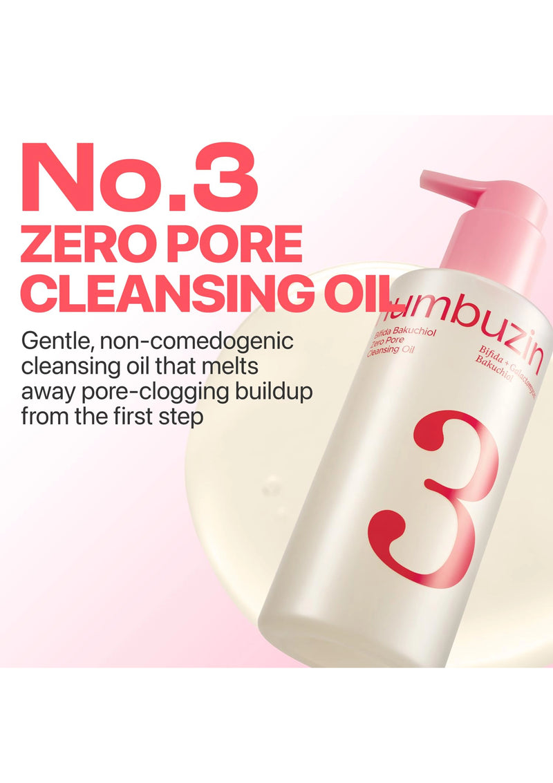 NUMBUZIN) No.3 Bifida Bakuchiol Zero Pore Cleansing Oil – COCOMO